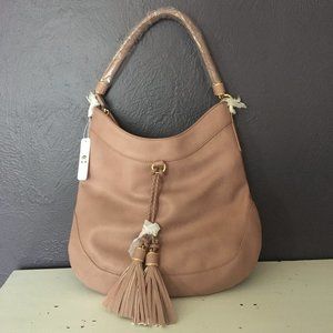 CHARMING CHARLIE PINK SHOULDER BAG